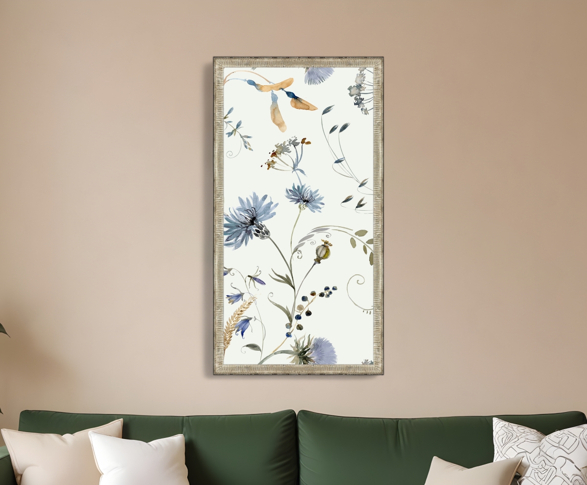 527035 Nature Gift I Silver Framed Print Wall Art