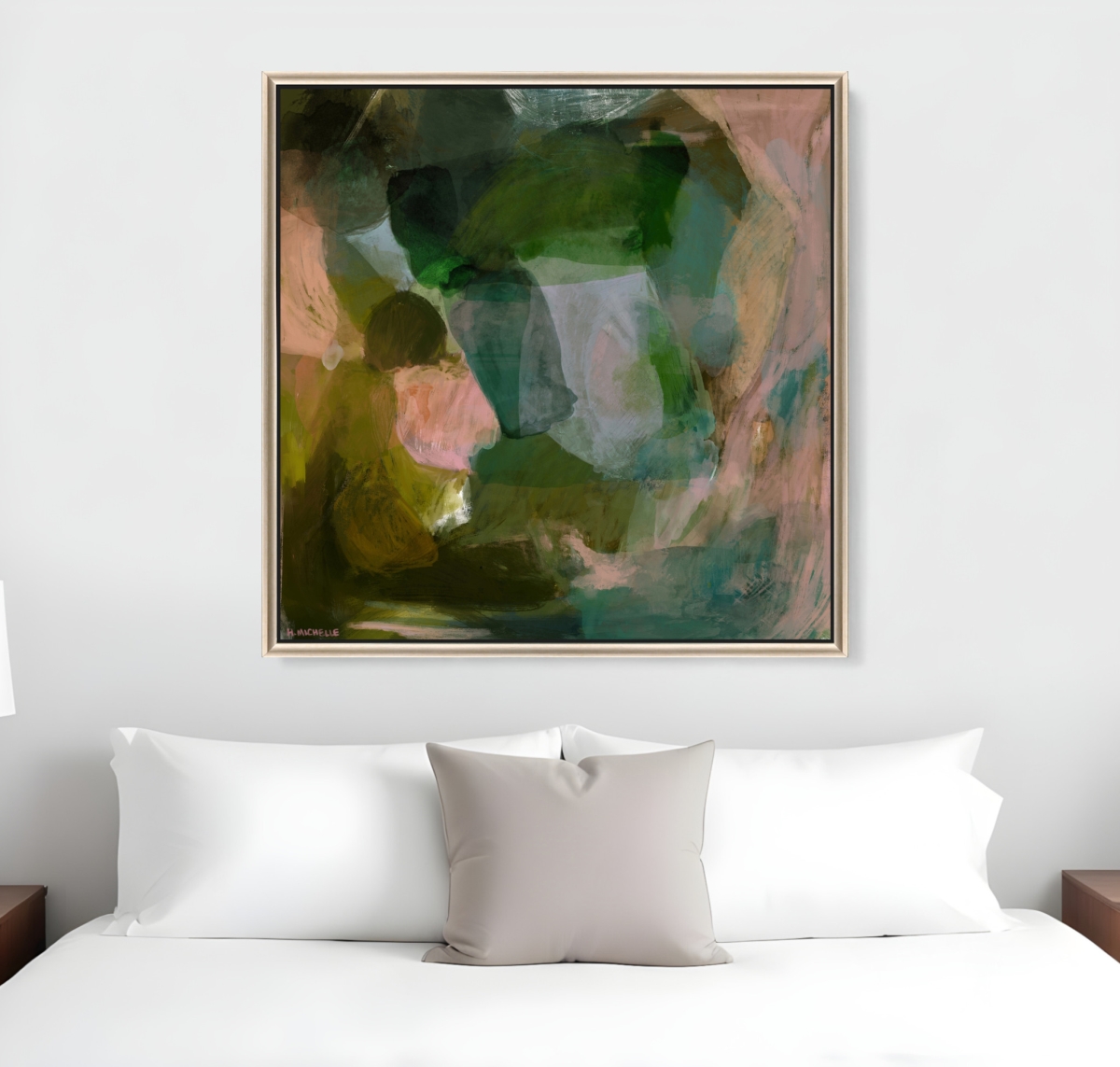 526043 Manifest Silver Floater Frame Print Wall Art
