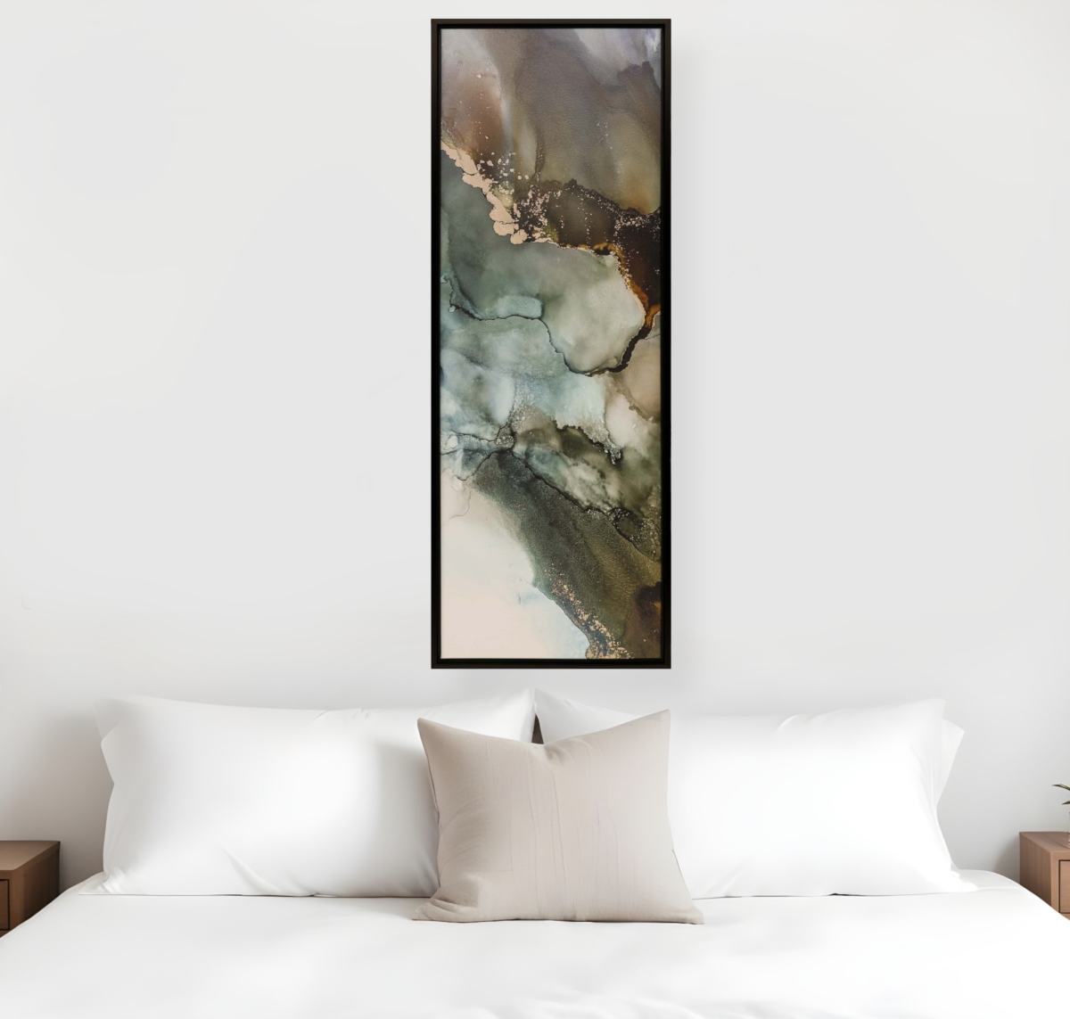 526420 Earthly Secrets II Black Floater Frame Print Wall Art