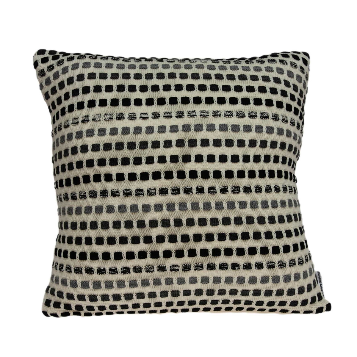 20 x 7 x 20 in. Elegant Transitional Tan Cotton Pillow Cover with Poly Insert