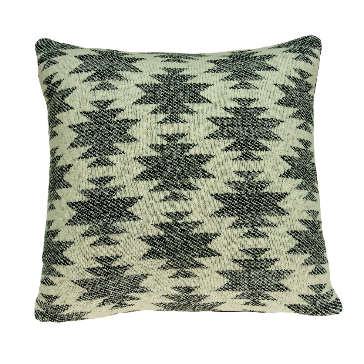 20 x 7 x 20 in. Elegant Southwest Tan Cotton Pillow Cover with Poly Insert