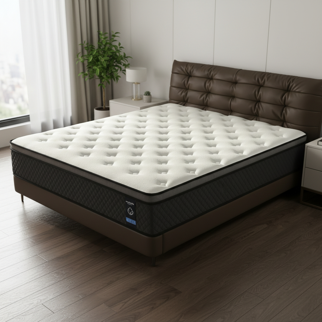 722485 10 in. Queen Size Foam Hybrid Mattress