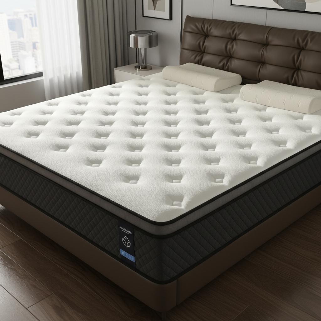 722486 10 in. King Size Foam Hybrid Mattress