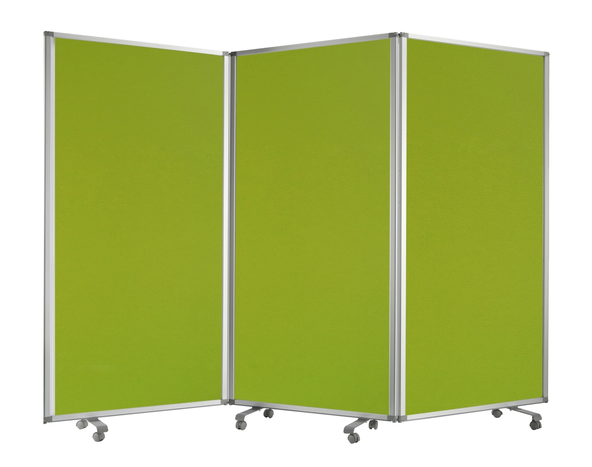 71 x 106 x 1 in. Metal & Fabric Olive Screen