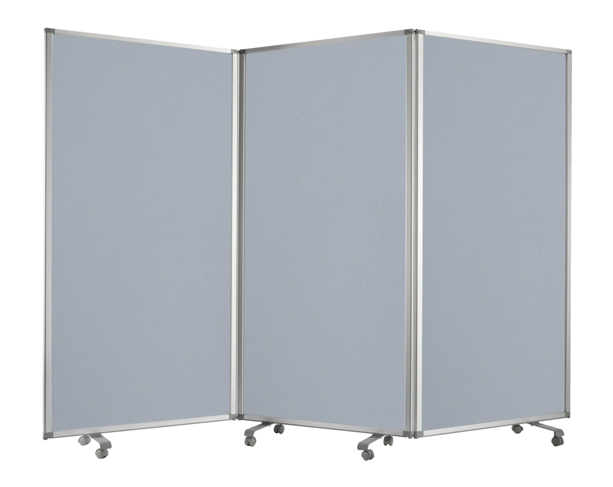 71 x 106 x 1 in. Metal & Fabric Heather Screen