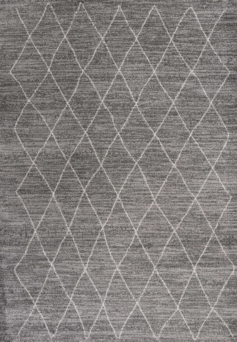 5 ft. 3 in. x 7 ft. 7 in. Polypropylene Grey Area Rug