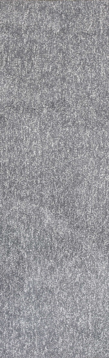 2 ft. 3 in. x 7 ft. 6 in. Runner Polyester Grey Heather Area Rug
