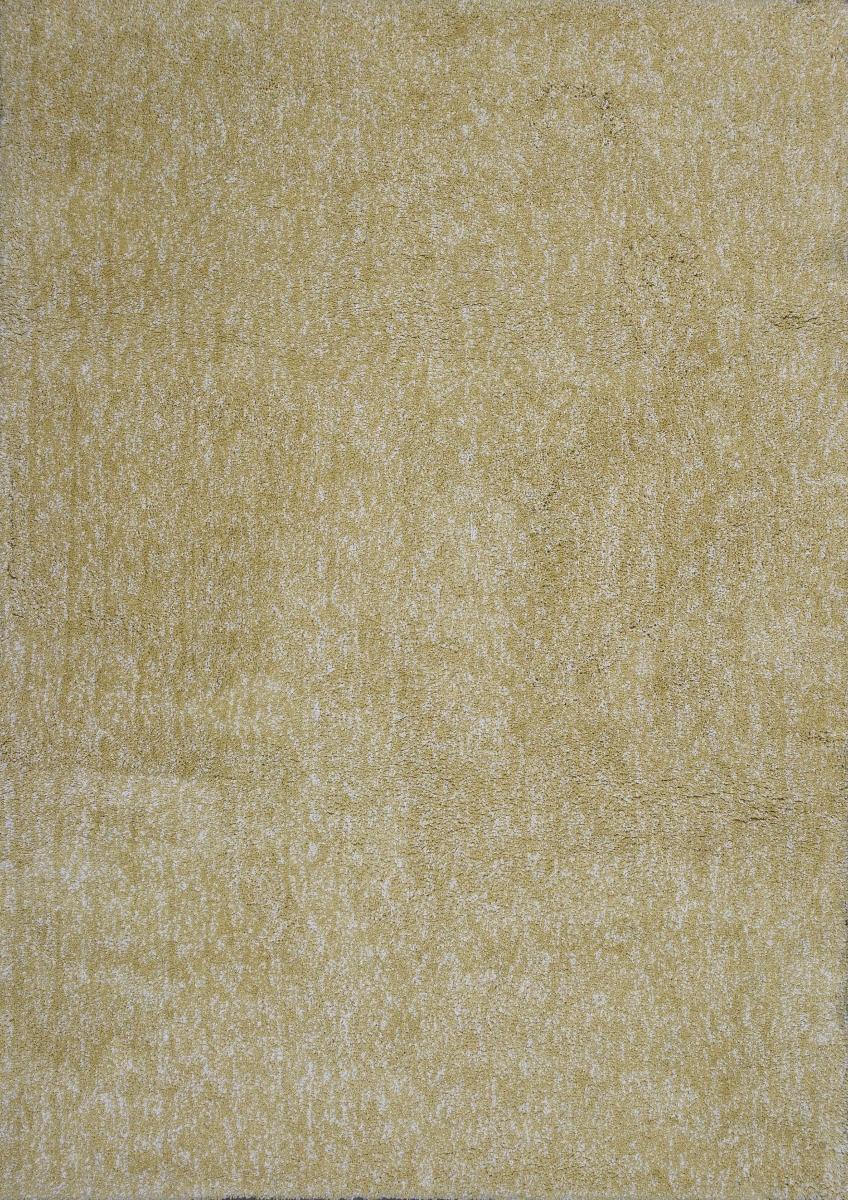 Polyester Yellow Heather Area Rug - 9 ft. x 13 ft.