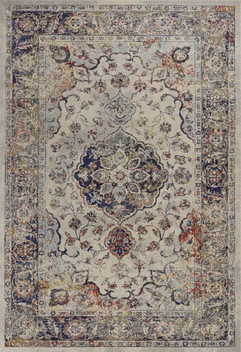 352579 5 ft. 3 in. x 7 ft. 7 in. Polypropylene Ivory Area Rug