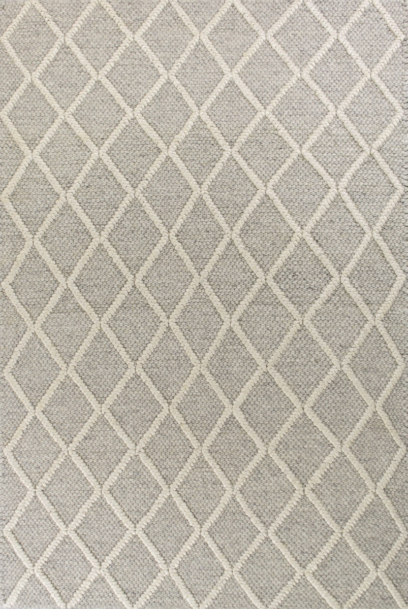 Wool Grey Area Rug - Grey - 3 ft. 3 in. x 5 ft. 3 in.