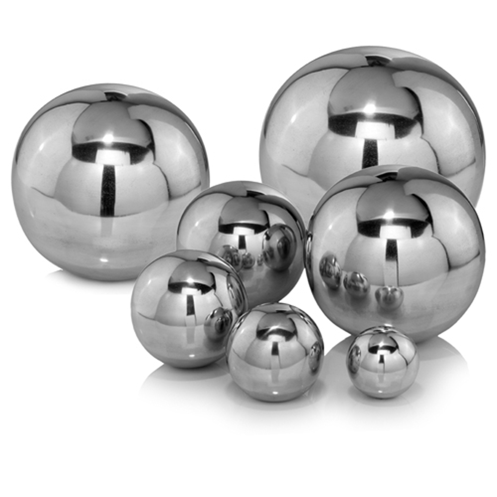 6 x 6 x 6 in. Buffed Bola Polished Sphere