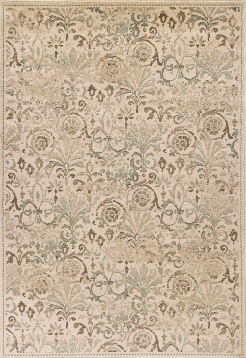 7 ft. 7 in. x 10 ft. 10 in. Polypropylene Ivory Area Rug