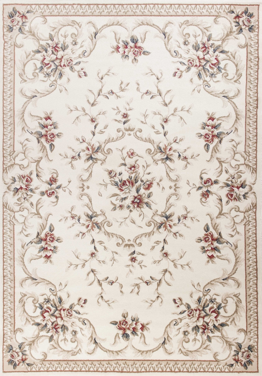 Polypropylene Ivory Area Rug - 3 ft. 3 in. x 5 ft. 3 in.