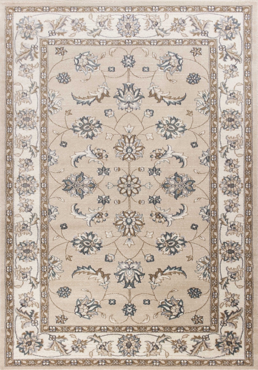 9 x 12 ft. Polypropylene Beige & Ivory Area Rug