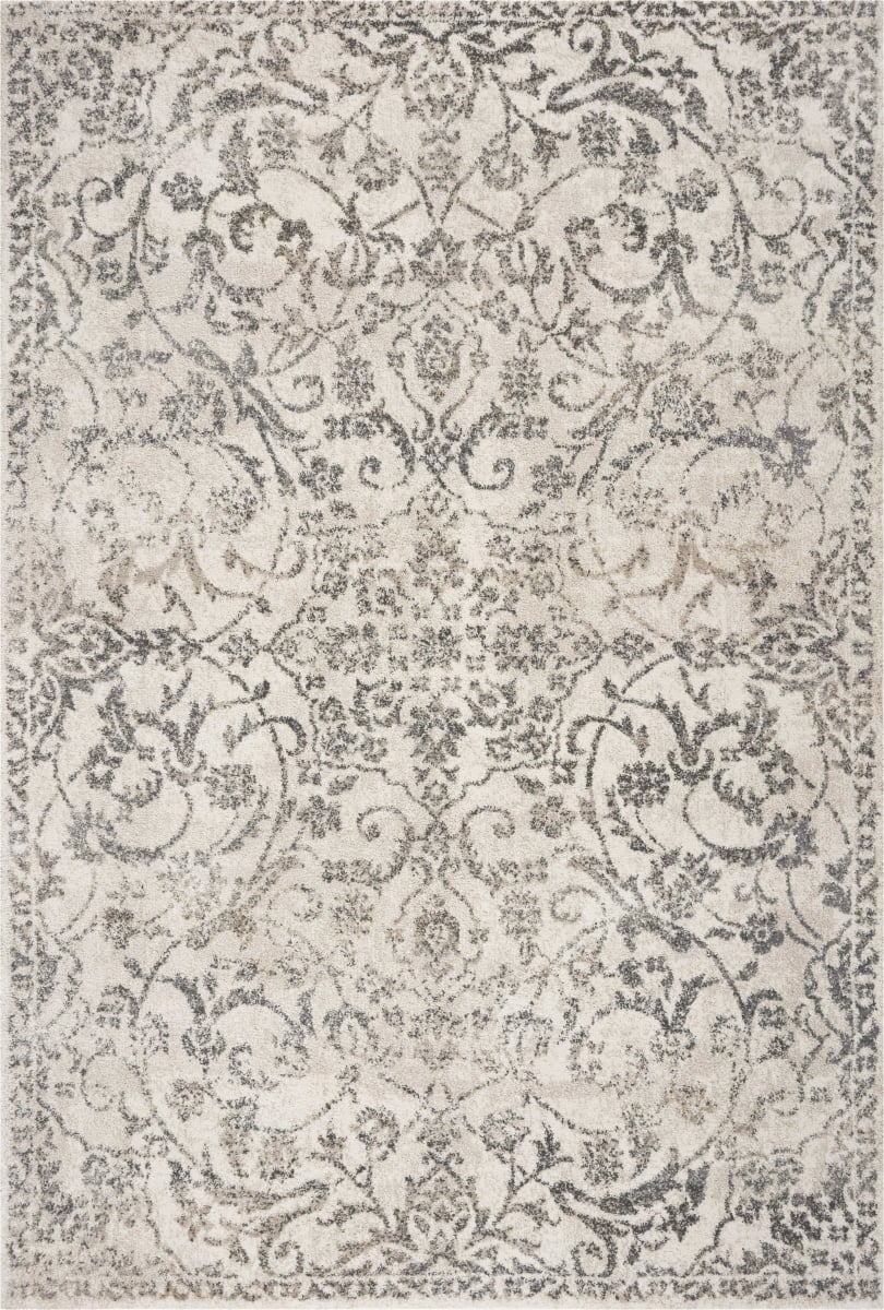 350059 7 ft. 10 in. x 9 ft. 10 in. Polypropylene Ivory Area Rug