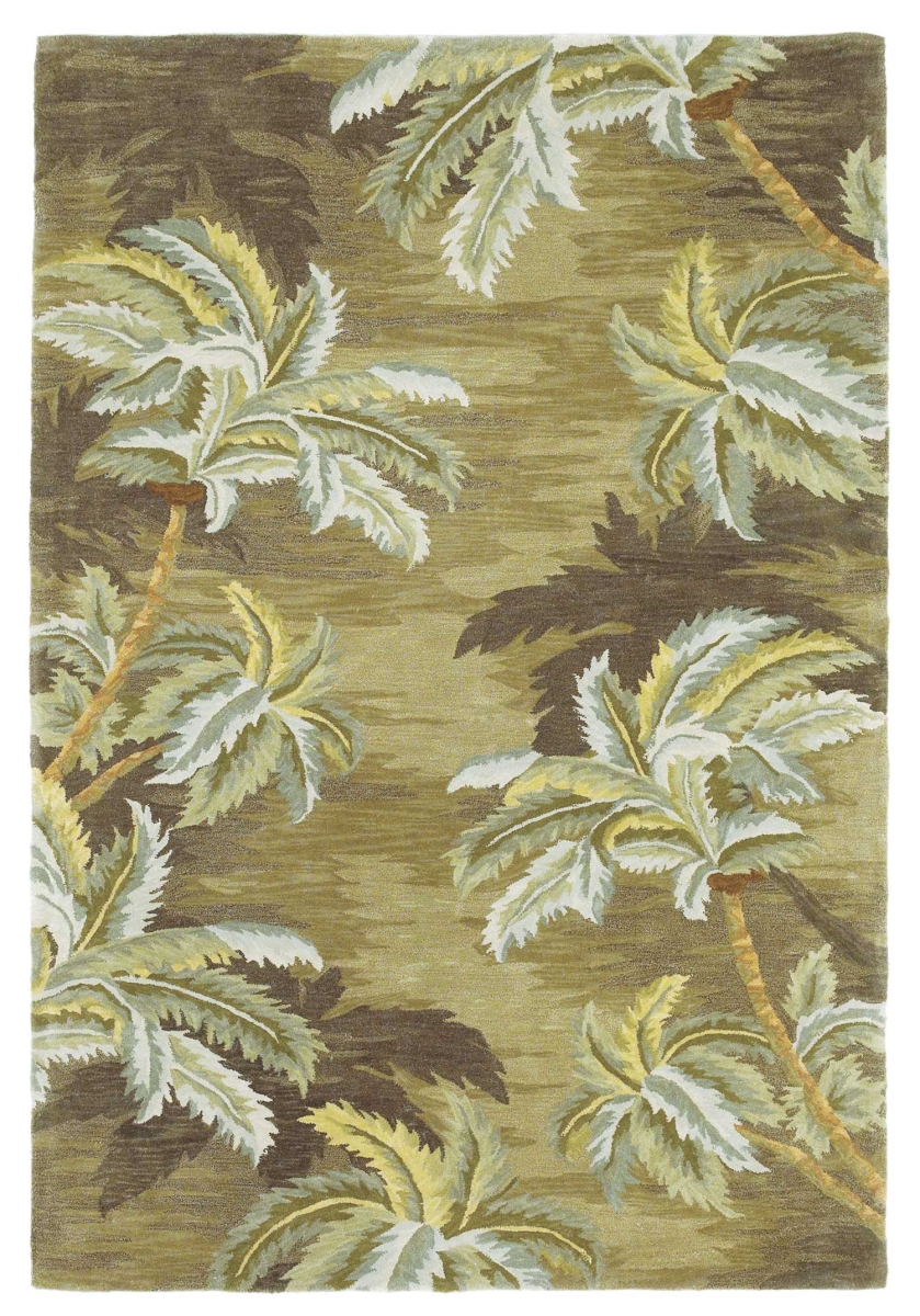 Wool Moss Area Rug - 7 ft. 9 in. x 9 ft. 6 in. - Moss