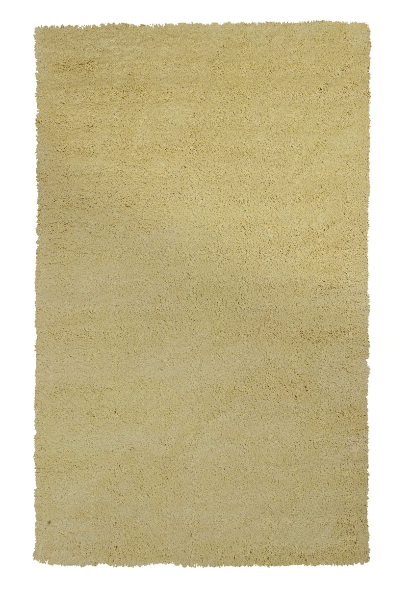 27 x 45 in. Polyester Canary Yellow Area Rug