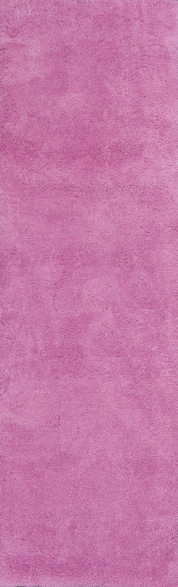 2 ft. 3 in. x 7 ft. 6 in. Runner Polyester Hot Pink Area Rug