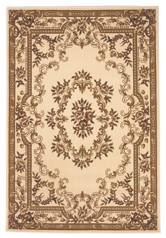 349695 7 ft. 7 in. x 10 ft. 10 in. Polypropylene Ivory Area Rug