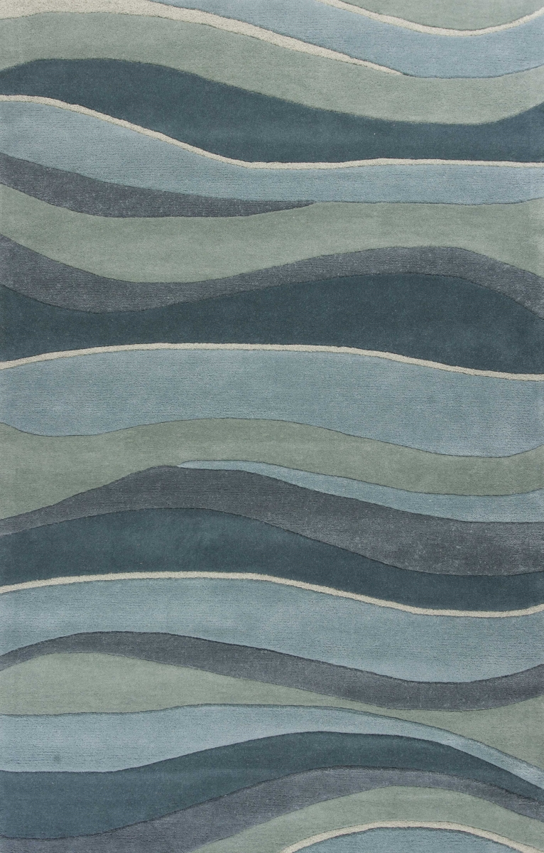 5 x 8 ft. Wool Ocean Area Rug