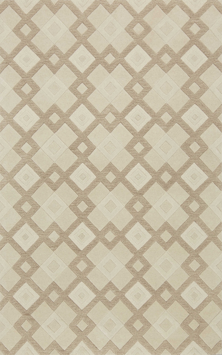 354086 2 ft. 3 in. x 7 ft. 6 in. Runner Wool Ivory Area Rug