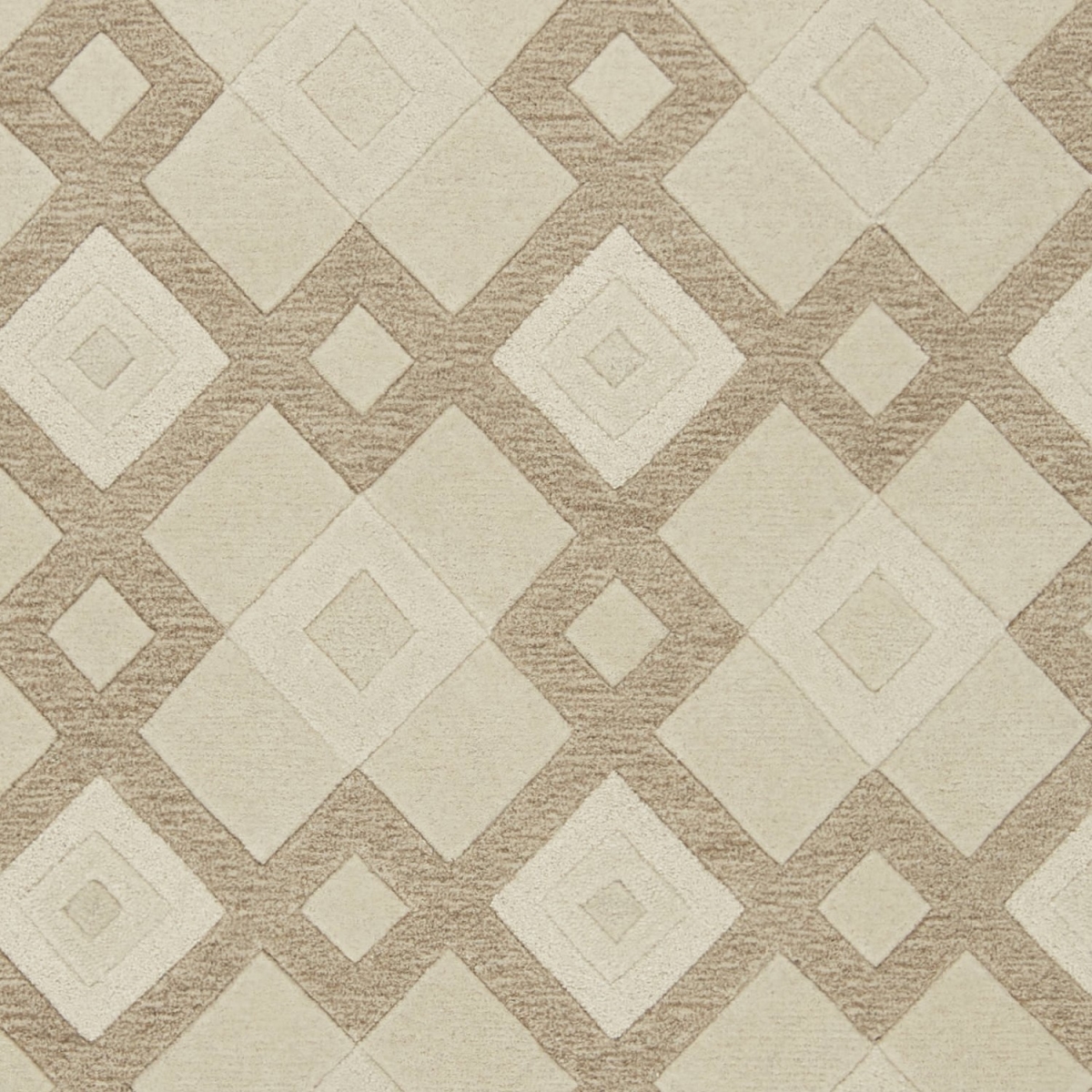 353100 5 x 8 ft. Wool Ivory Area Rug