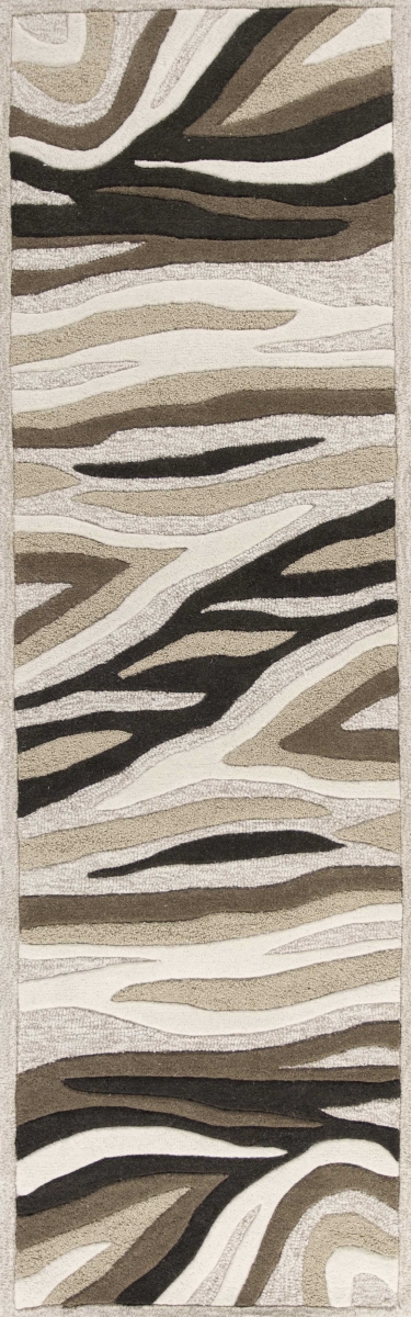 352300 2 ft. 3 in. x 7 ft. 6 in. Runner Wool Natural Area Rug