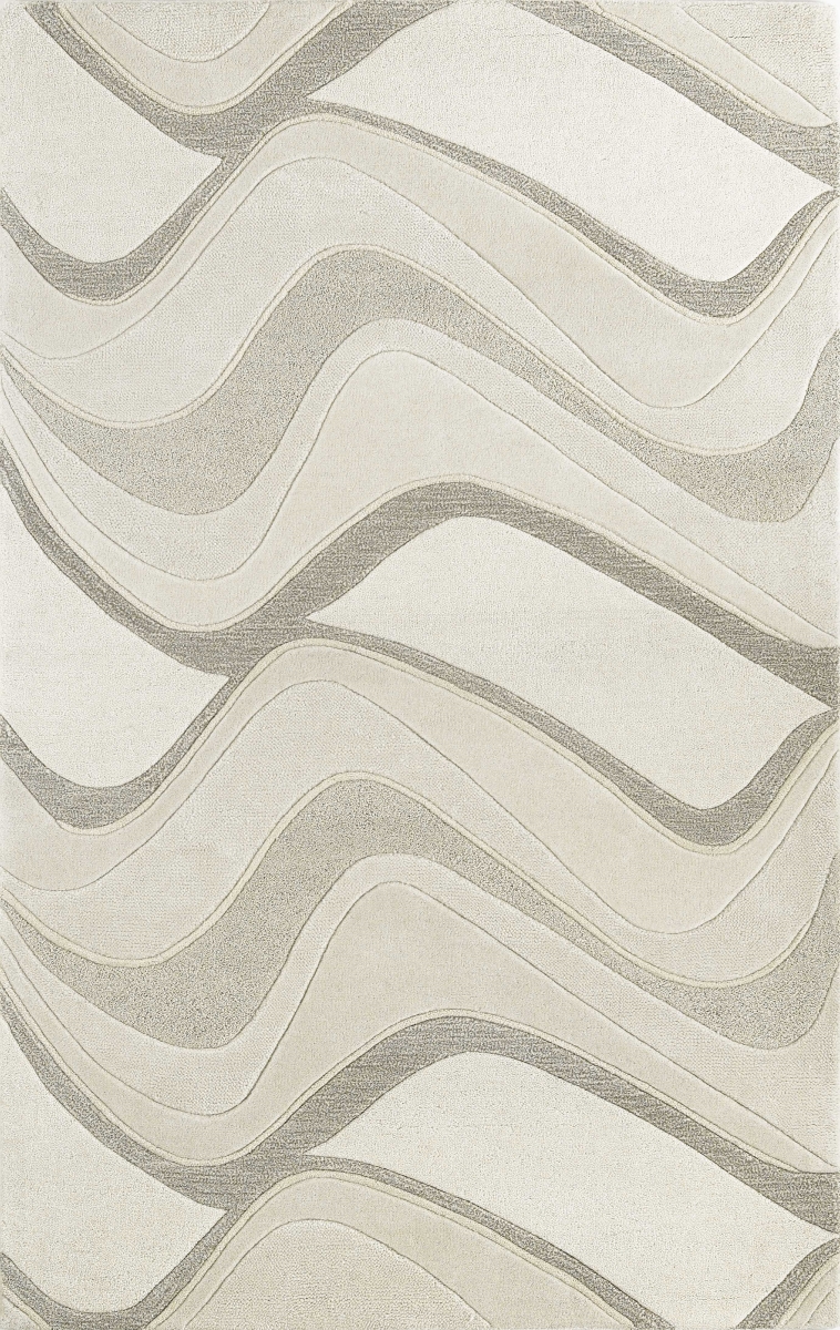 Wool Ivory Area Rug - 8 ft. x 10 ft. 6 in. - Ivory