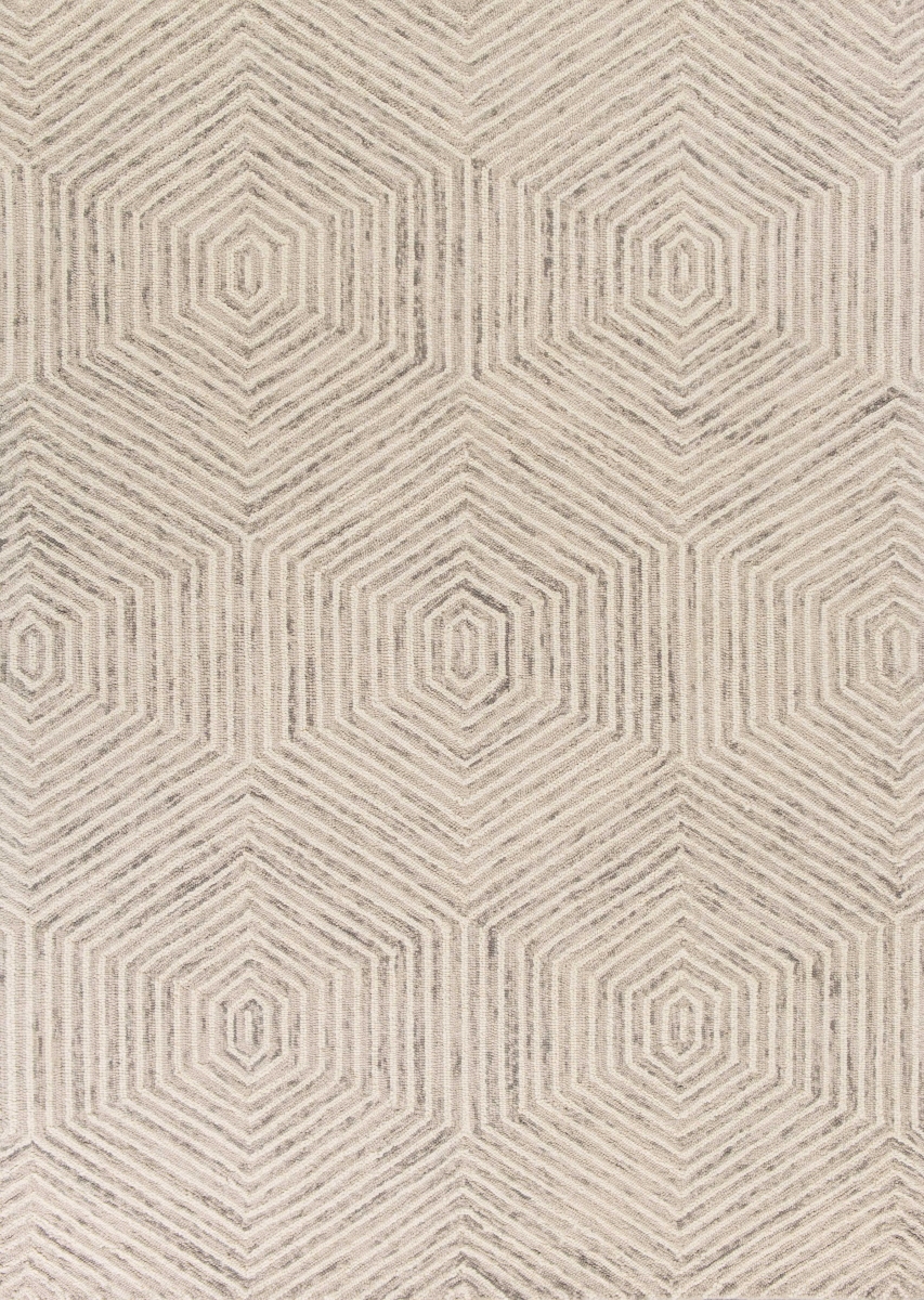 350502 9 x 12 ft. Wool Ivory Area Rug