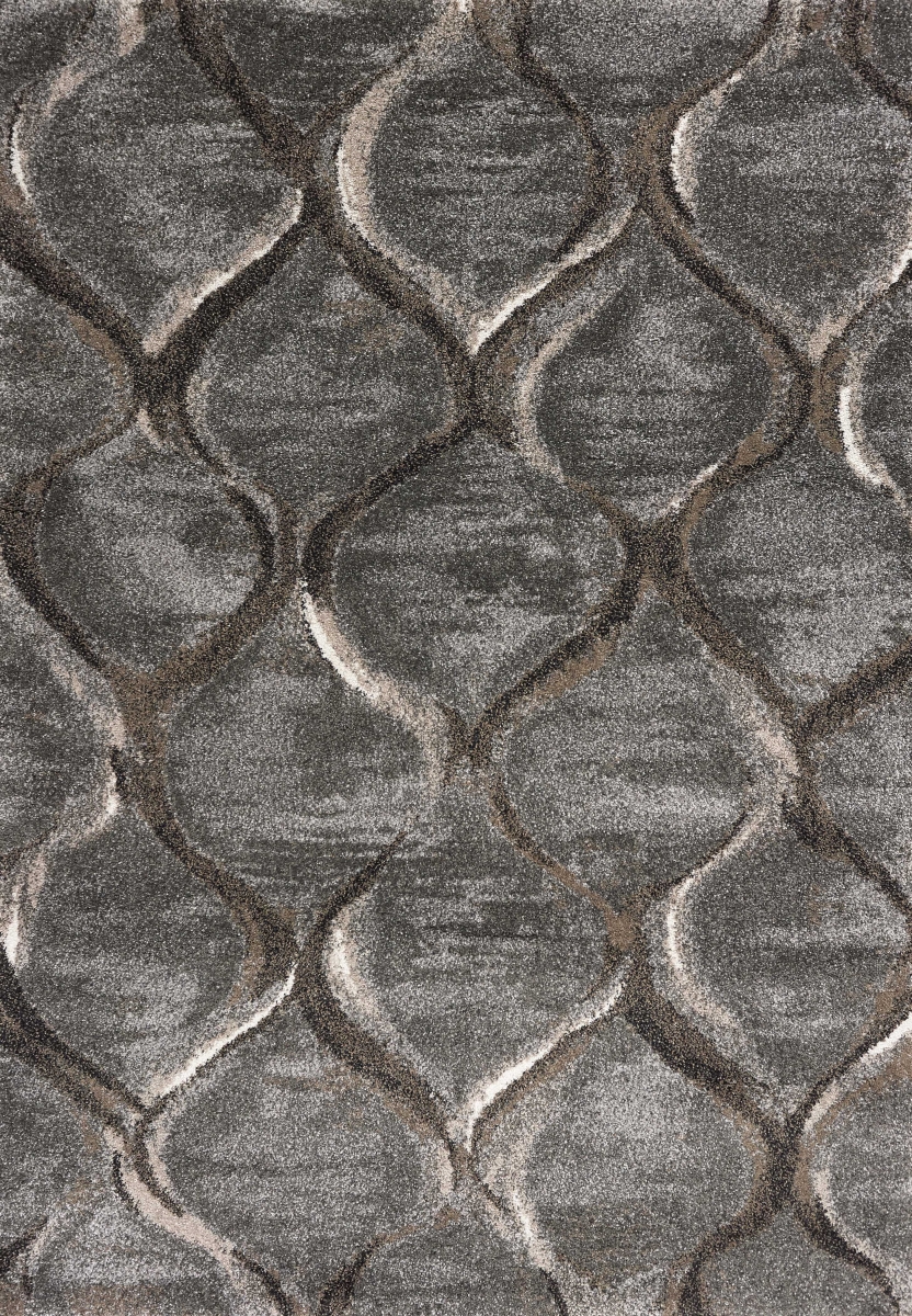 Polypropylene Charcoal Area Rug - 5 ft. 3 in. x 7 ft. 7 in.