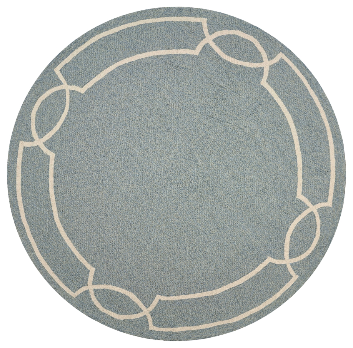 7 ft. Round UV-Treated Polypropylene Spa Area Rug