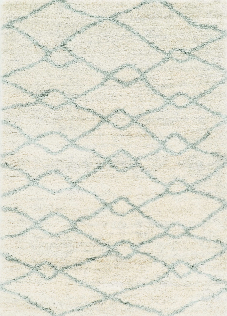 5 ft. 3 in. x 7 ft. 7 in. Polypropylene Ivory & Grey Area Rug