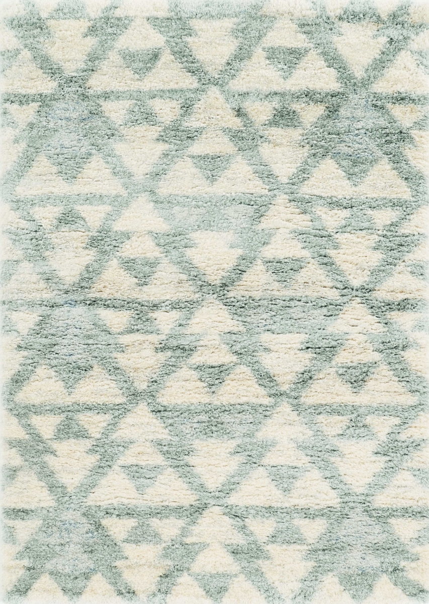 5 ft. 3 in. x 7 ft. 7 in. Polypropylene Ivory & Grey Area Rug