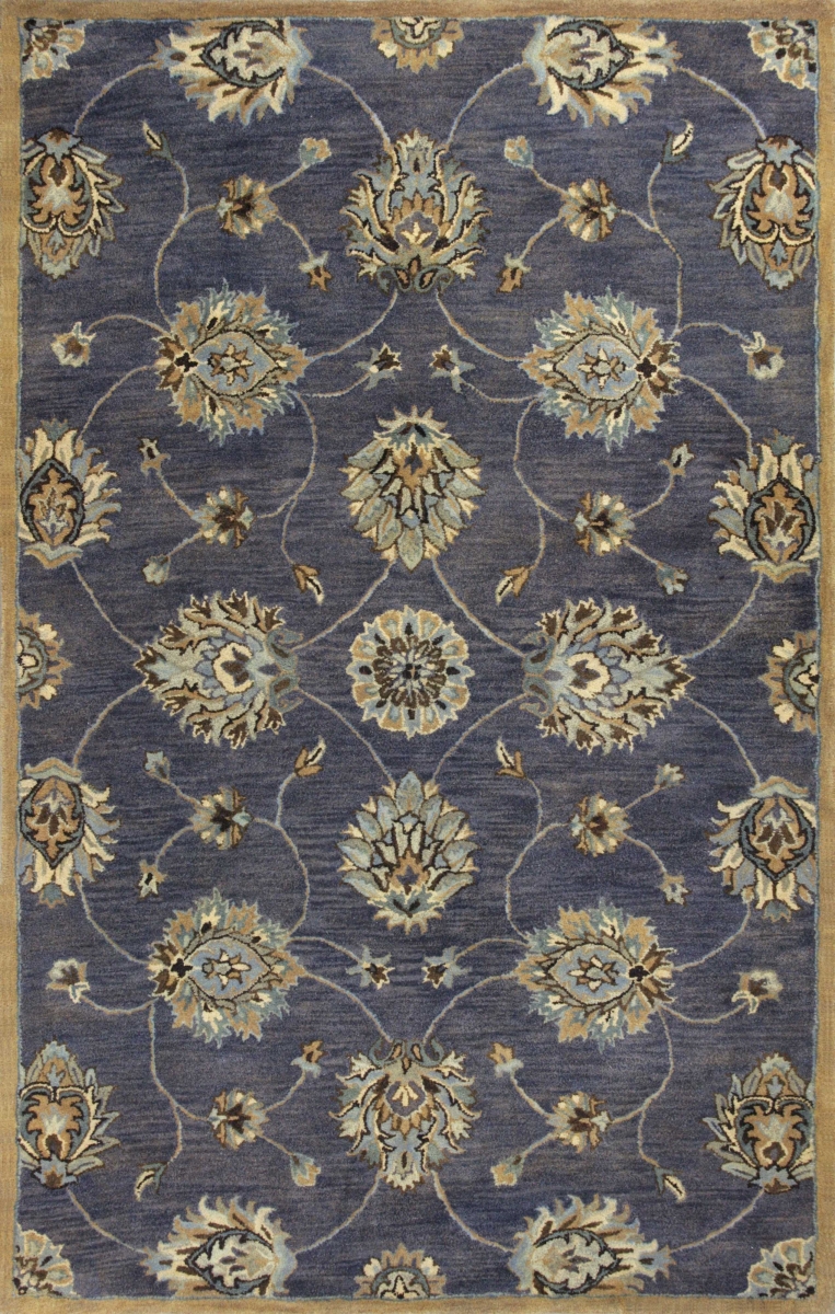 5 x 8 ft. Wool Midnight Area Rug