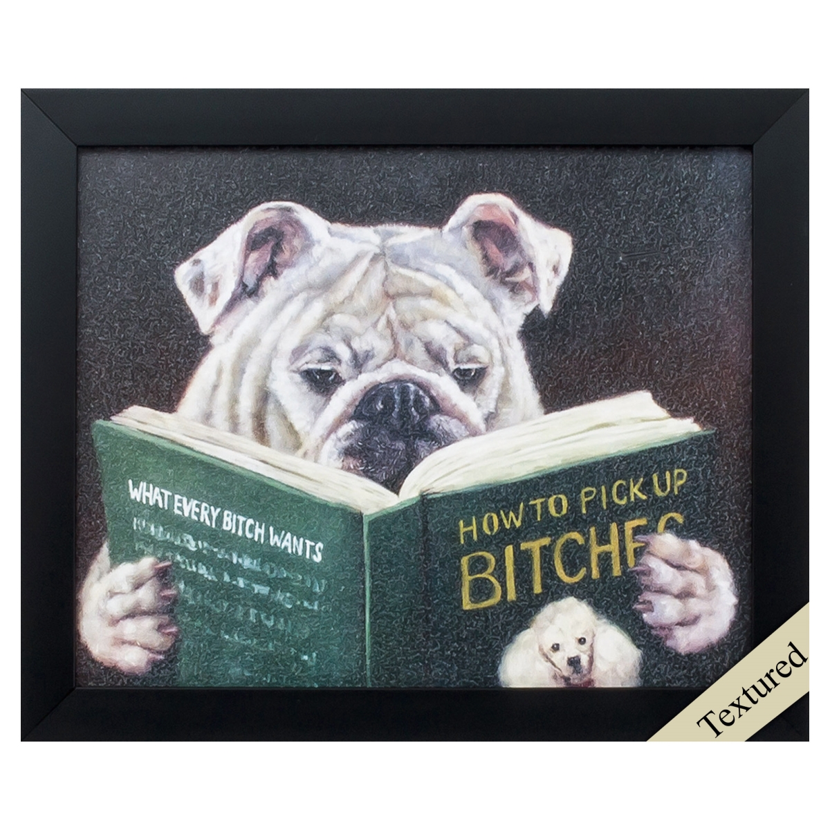 365894 11 x 9 in. Black Frame How to Pick Up Wall Decor