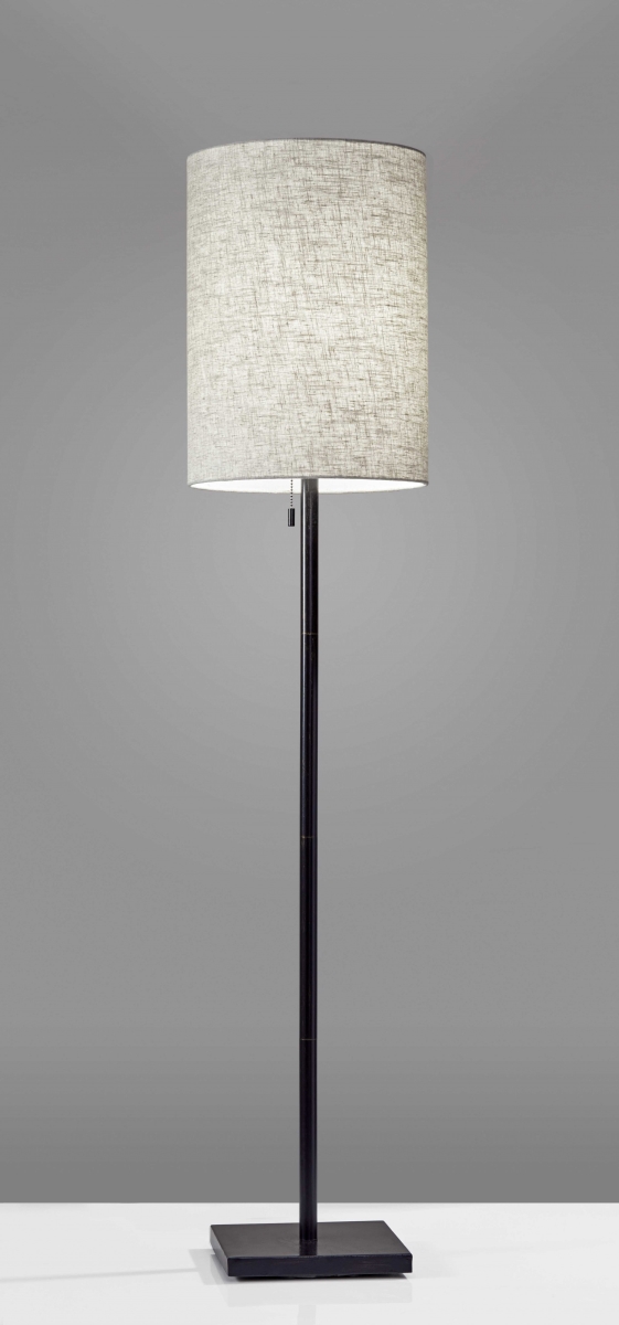Bronze Metal Floor Lamp, 13 x 13 x 60.5 in.