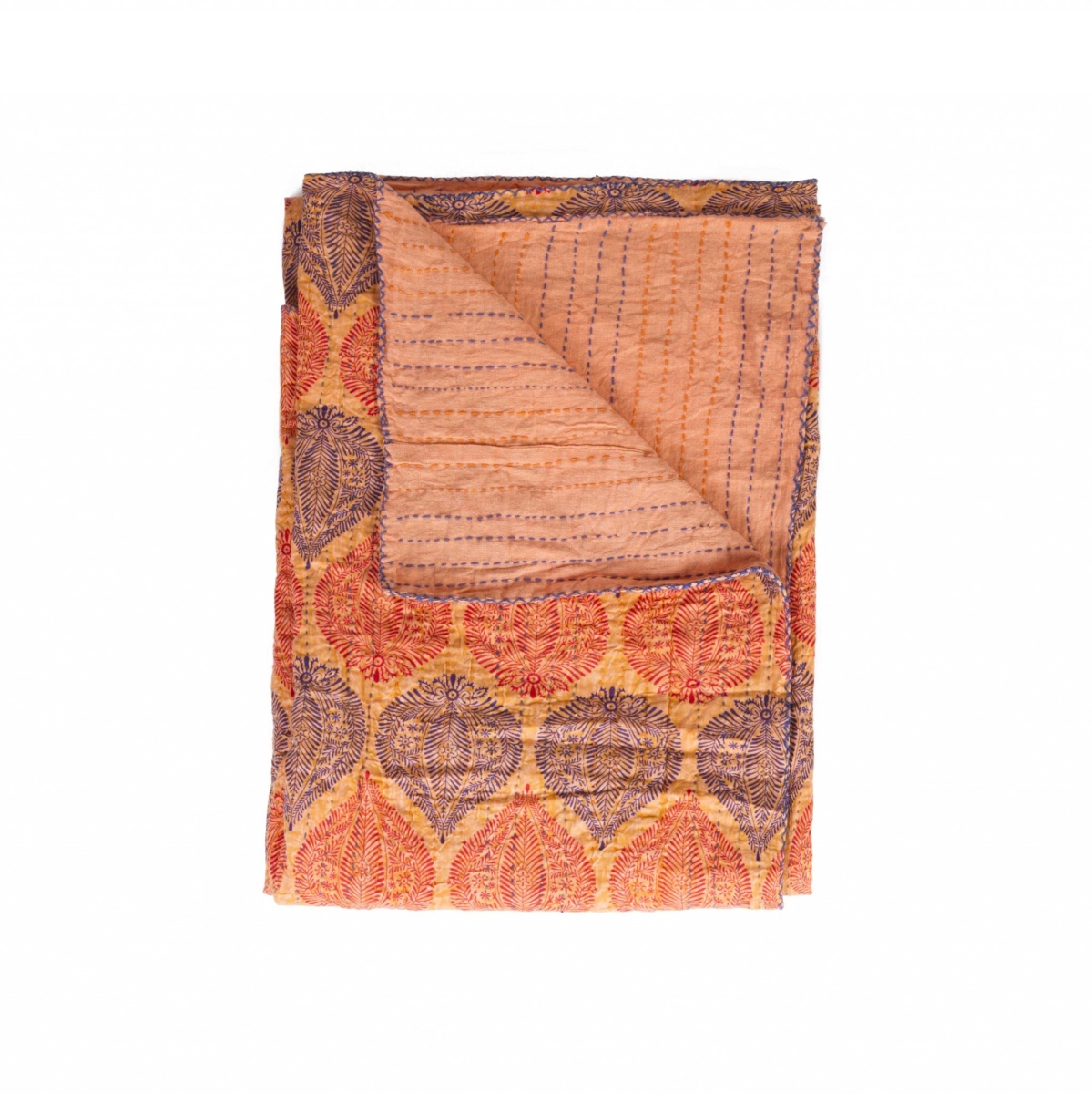 357578 50 x 70 in. Multi Color Eclectic Bohemian Traditional Throw Blankets