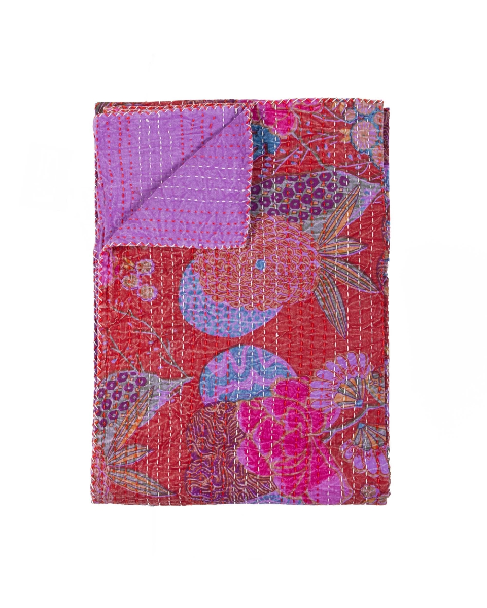 357562 50 x 70 in. Multi Color Eclectic Bohemian Traditional Throw Blankets