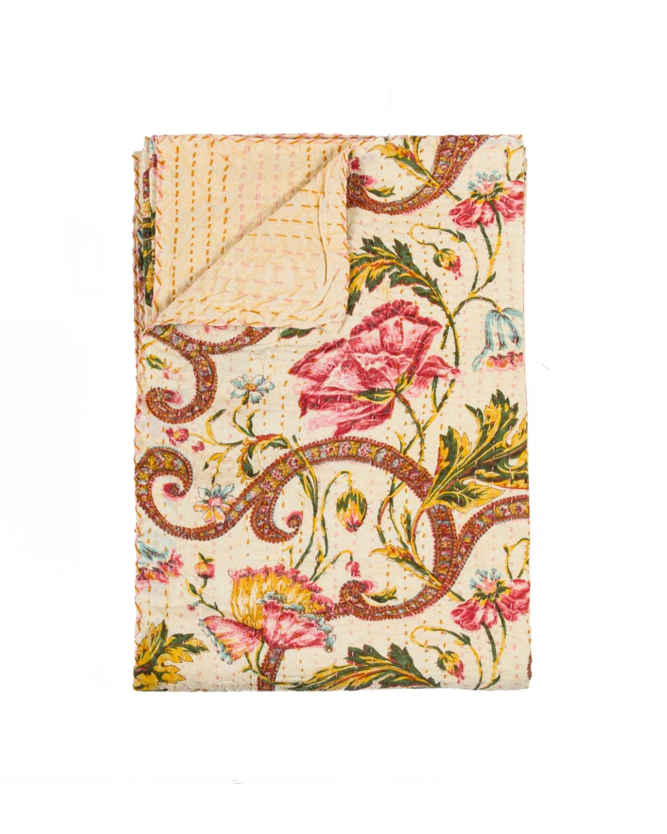 357557 50 x 70 in. Multi Color Eclectic Bohemian Traditional Throw Blankets
