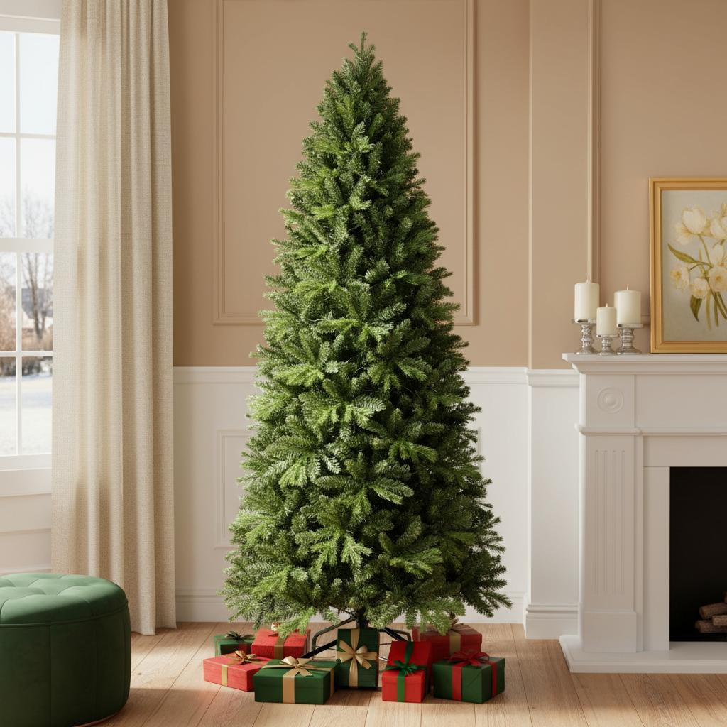 713033 7 ft. Slender Pine Christmas Tree