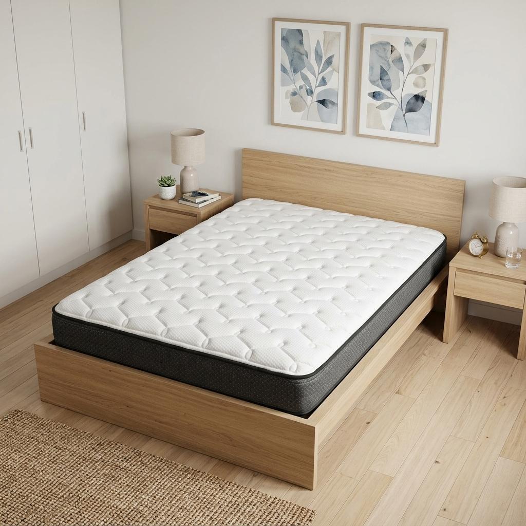 746796 7 in. King Size Foam Plush Foam Mattress