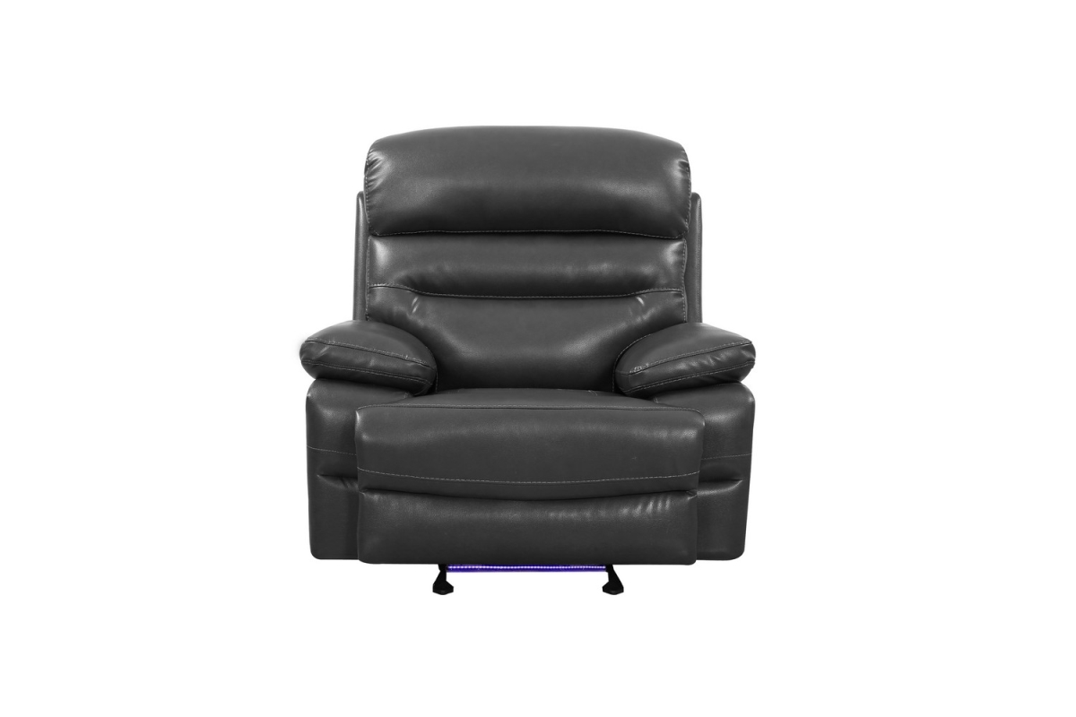 Gray Power Reclining Chair - 43 x 40 x 41 in.