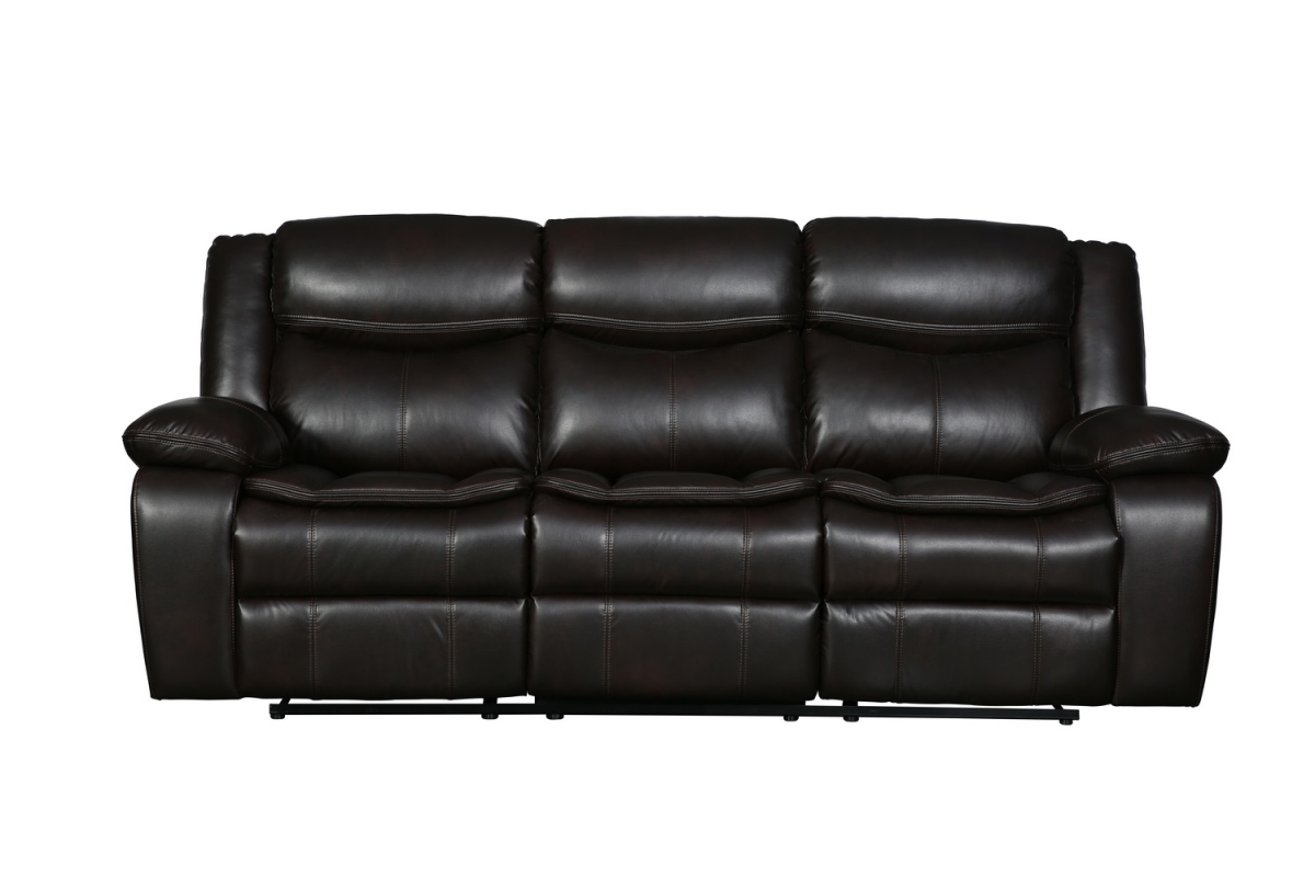 Brown Sofa - 86 x 36 x 40 in.