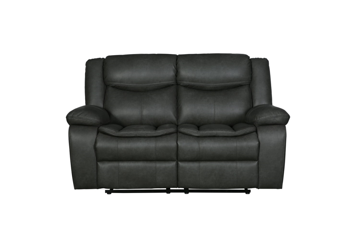 Gray Loveseat - 64 x 36 x 40 in.