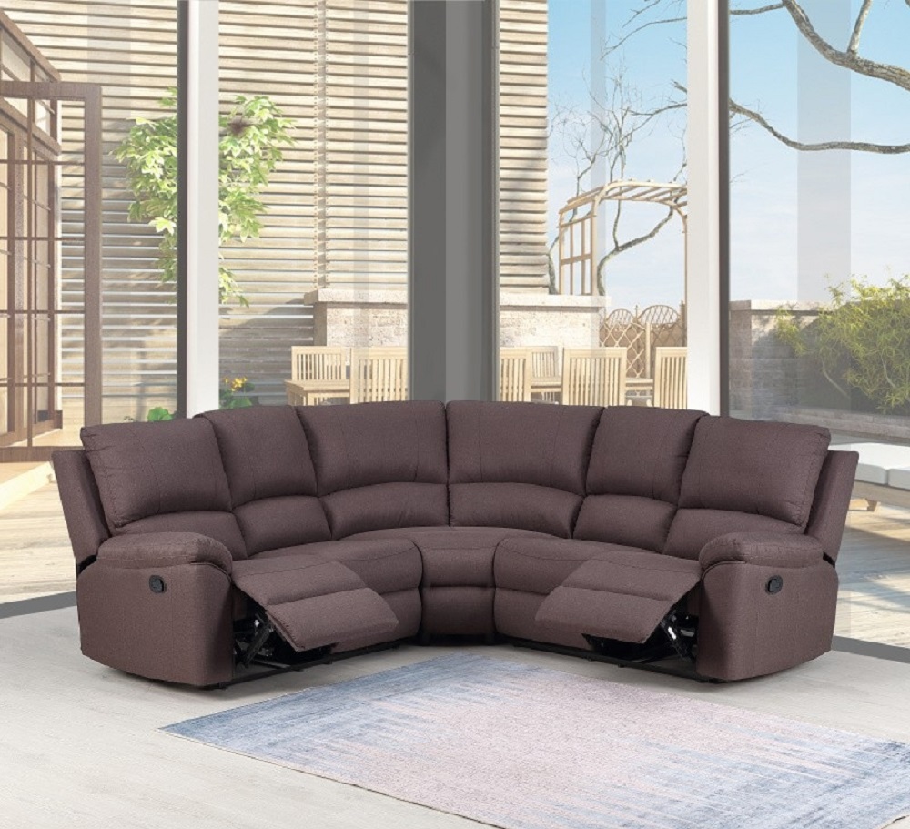 Brown Sectional - 80 x 80 x 39 in.