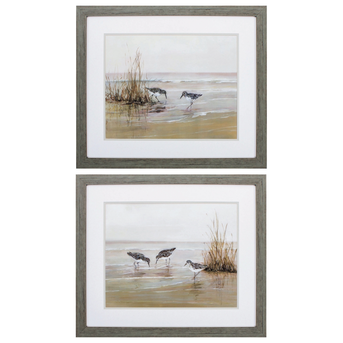 365985 Woodtoned Early Risers Frame, Set of 2 - 28 x 24 in.