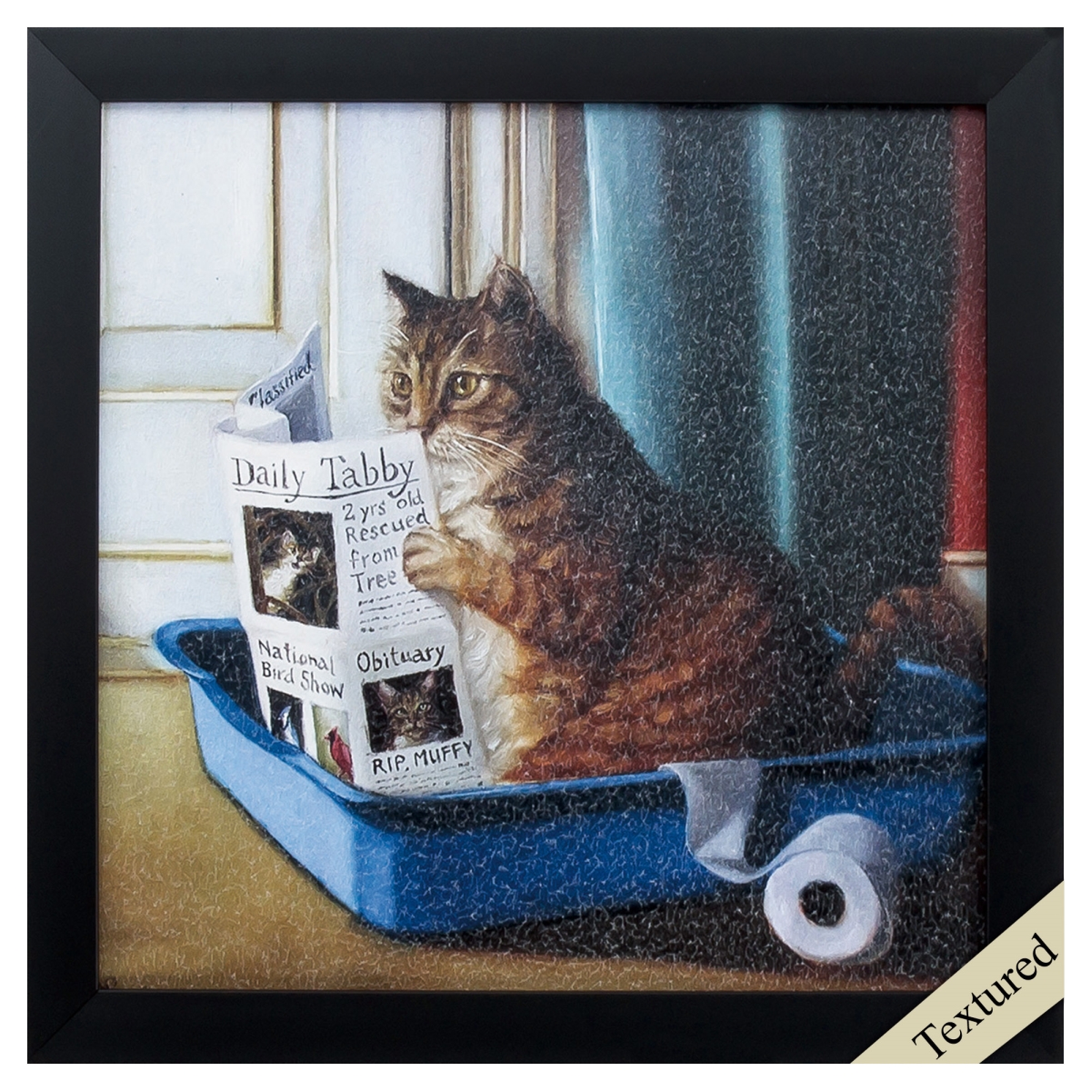365931 Black Kitty Throne Frame - 11 x 11 in.
