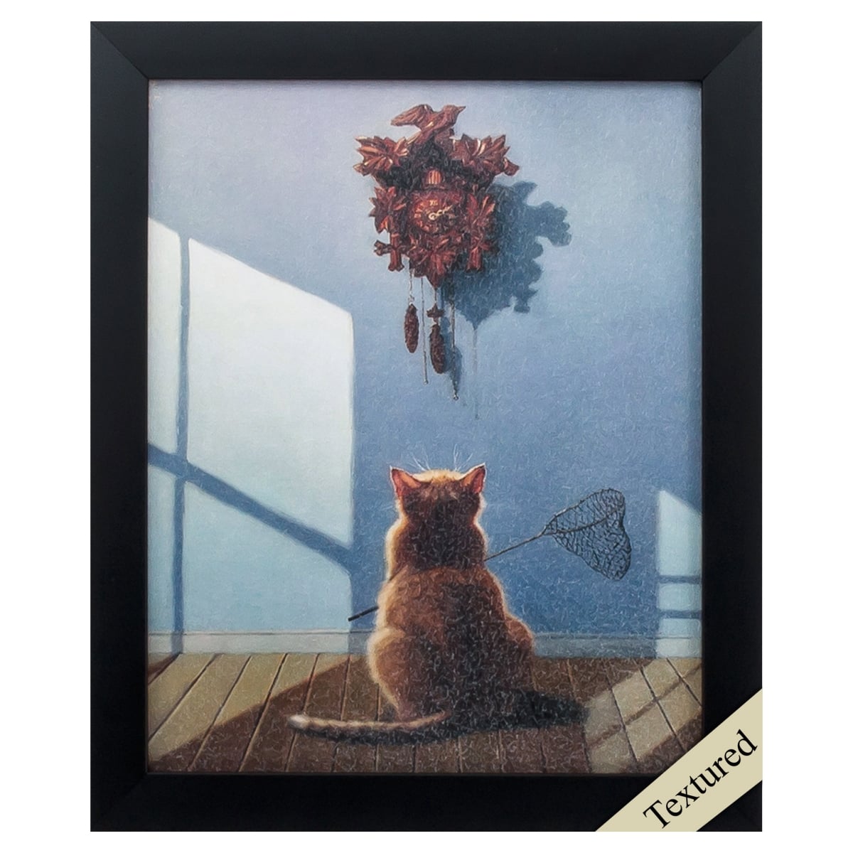 365925 Black a Timely Lunch Frame - 9 x 11 in.