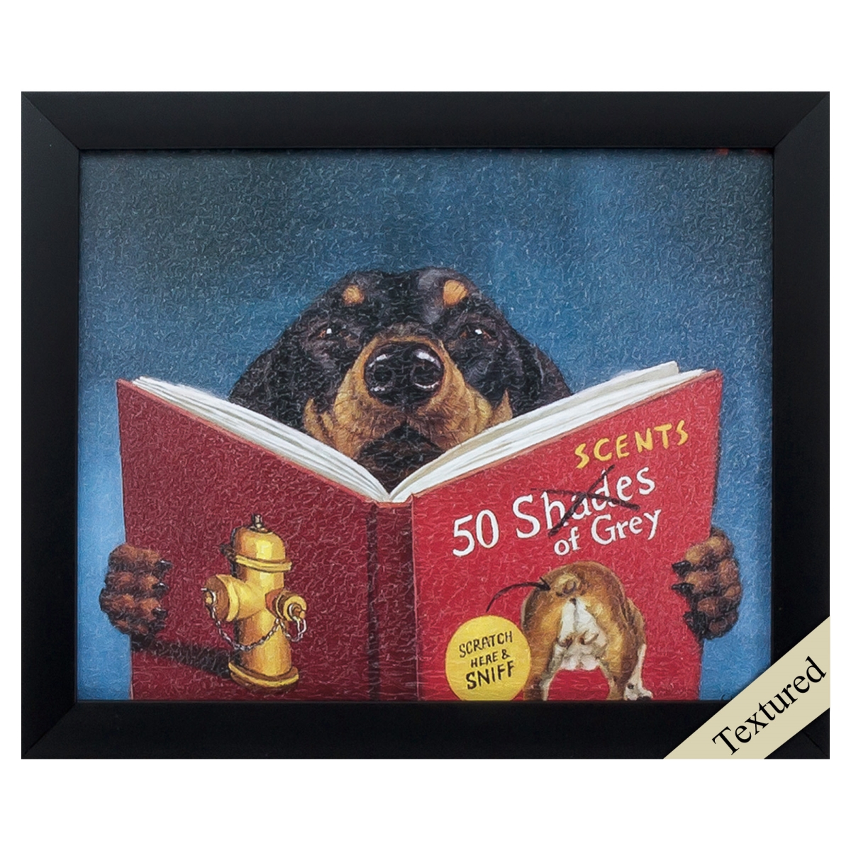365911 Black 50 Scents of Gray Frame - 11 x 9 in.