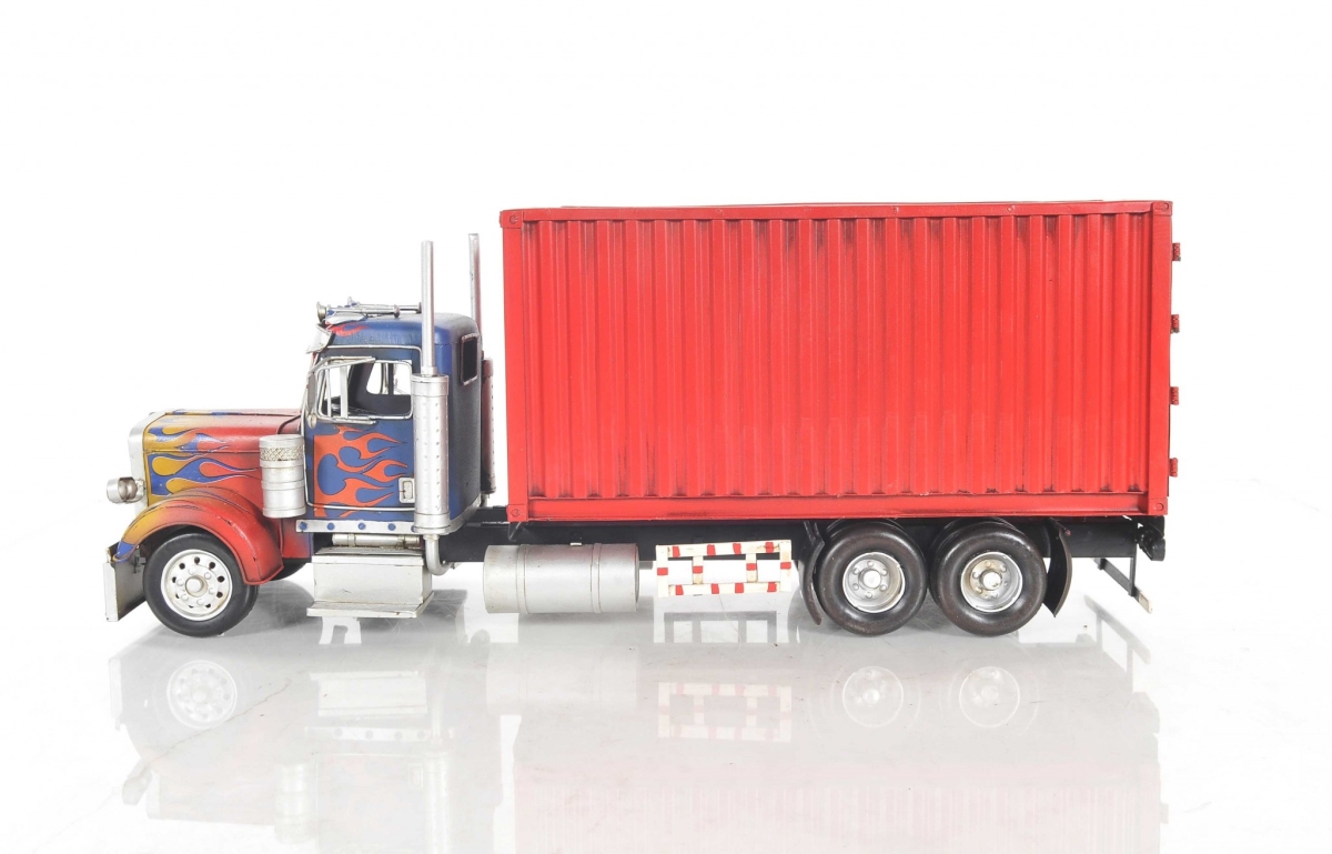 Multi Color Big Rig Tissue Holder - 5 x 19.5 x 8 in.
